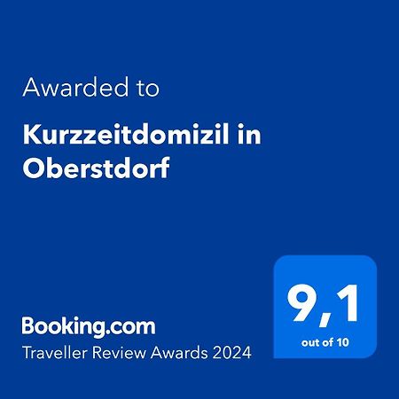 Kurzzeitdomizil In Oberstdorf Apartment Luaran gambar