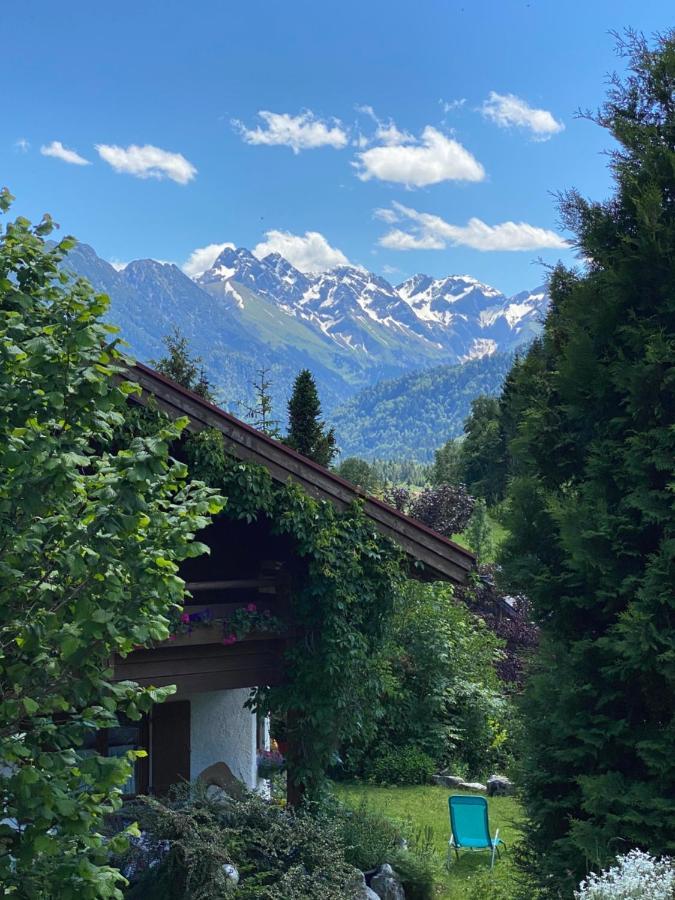 Kurzzeitdomizil In Oberstdorf Apartment Luaran gambar
